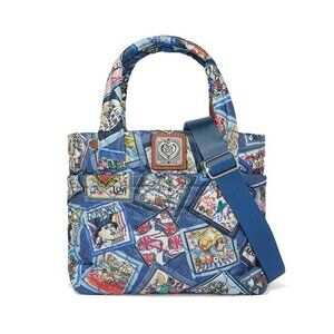 Brighton Heart To Heart Kamille Cross Body Bag quilted $295  with cover